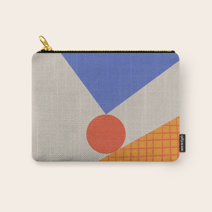 Red Circle #3 Carry All Pouch Gallery Image 1