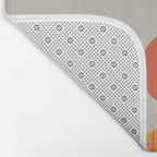 Red Circle #3 Bath Mat Gallery Image 2