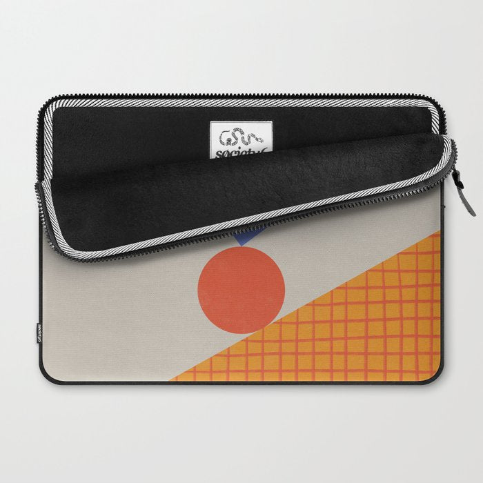 Red Circle #3 Laptop Sleeve Gallery Image 2