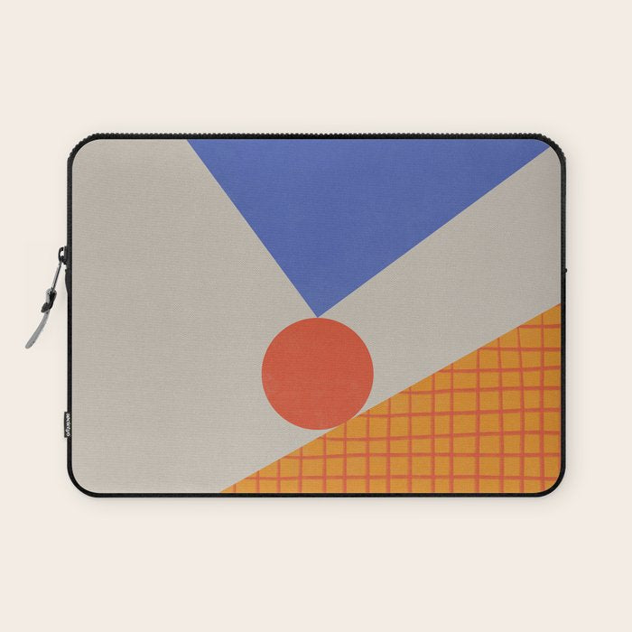 Red Circle #3 Laptop Sleeve Gallery Image 1