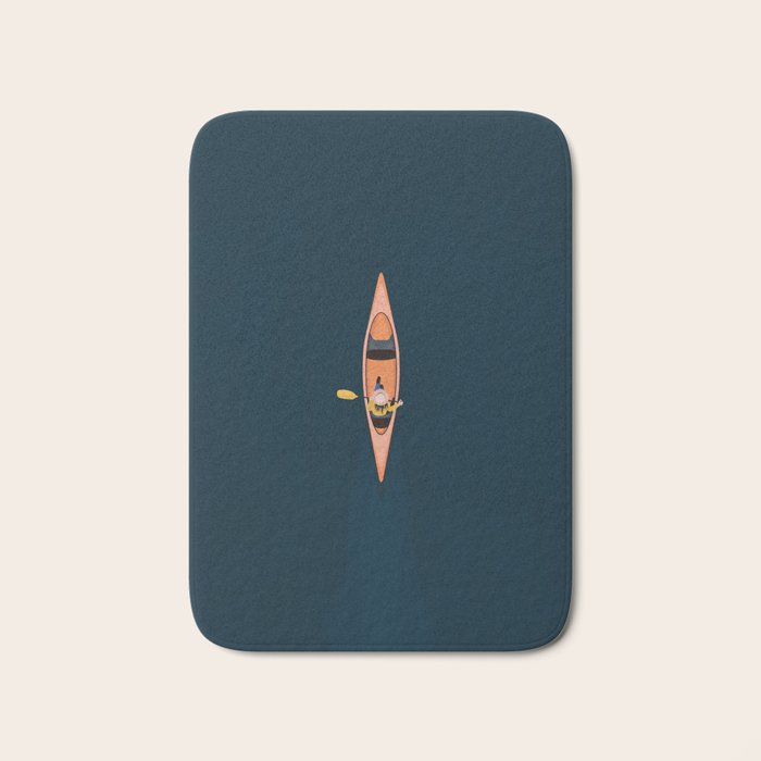 Canoeing  Bath Mat Gallery Image 1