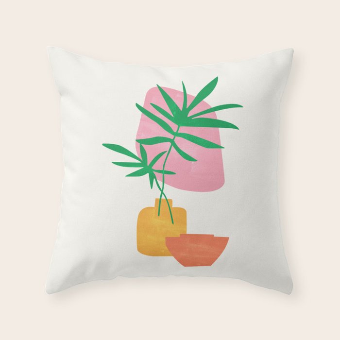 Vases & Stuff II Throw Pillow Gallery Image 6