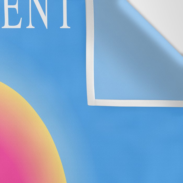 Gradient Angel Numbers: Angel Number 222 - Alignment  Wall Tapestry Gallery Image 3