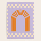 Chess Rainbow Lilac and orange Poster Gallery Image 4