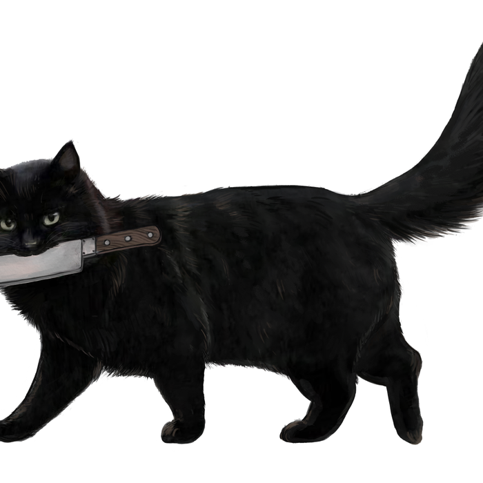 Knife Cat Coffee Mug Gallery Image 2