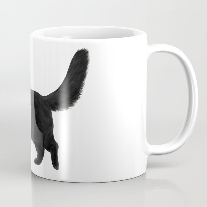 Knife Cat Coffee Mug Gallery Image 1