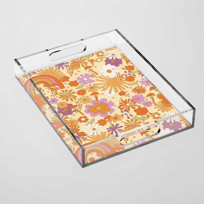 Rainbows, Sunshine and Stars Acrylic Tray Gallery Image 1