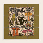 Mushrooms of New Hampshire Wood Wall Art Gallery Image 1