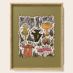 Mushrooms of New Hampshire Serving Tray Gallery Image 1