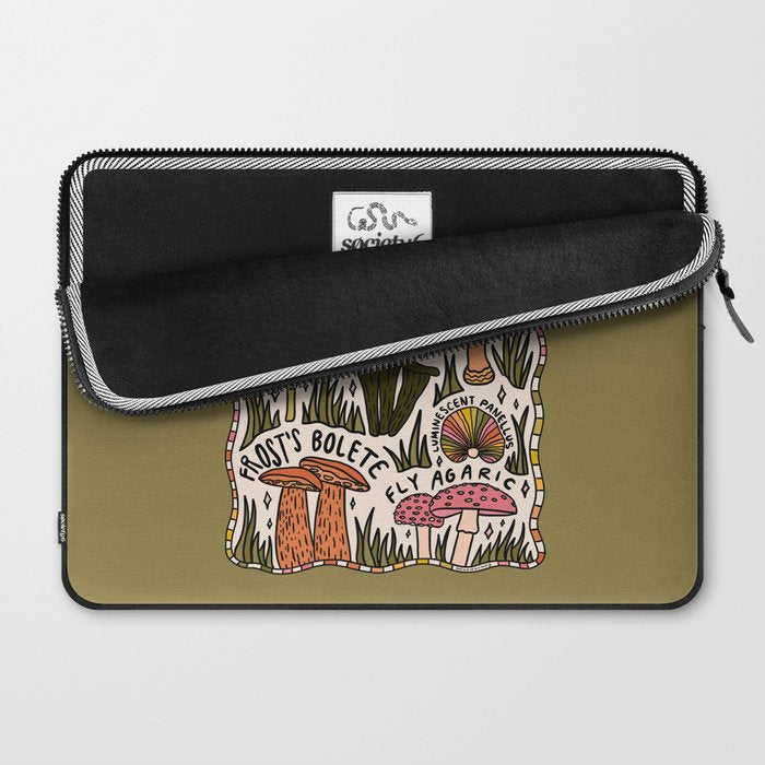 Mushrooms of New Hampshire Laptop Sleeve Gallery Image 2