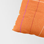 Textured Picnic Pattern in Poppy Red Pillow Sham Gallery Image 4