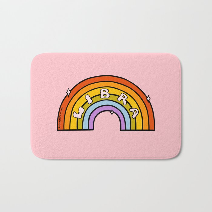 Libra Rainbow Bath Mat Gallery Image 1