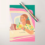 Love traveller Wrapping Paper Gallery Image 1