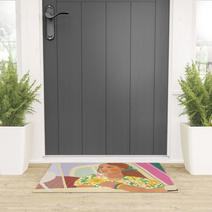 Love traveller Welcome Mat Gallery Image 3