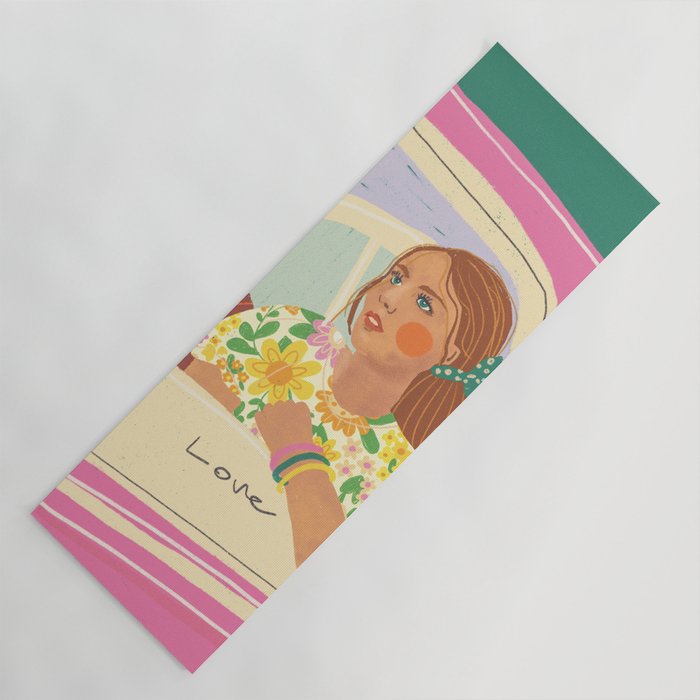 Love traveller Yoga Mat Gallery Image 1