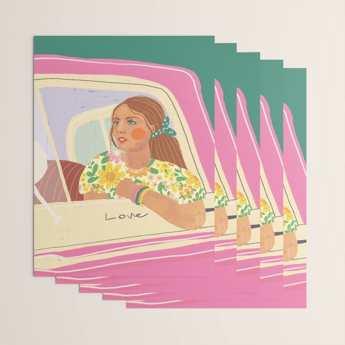 Love traveller Wrapping Paper Gallery Image 3