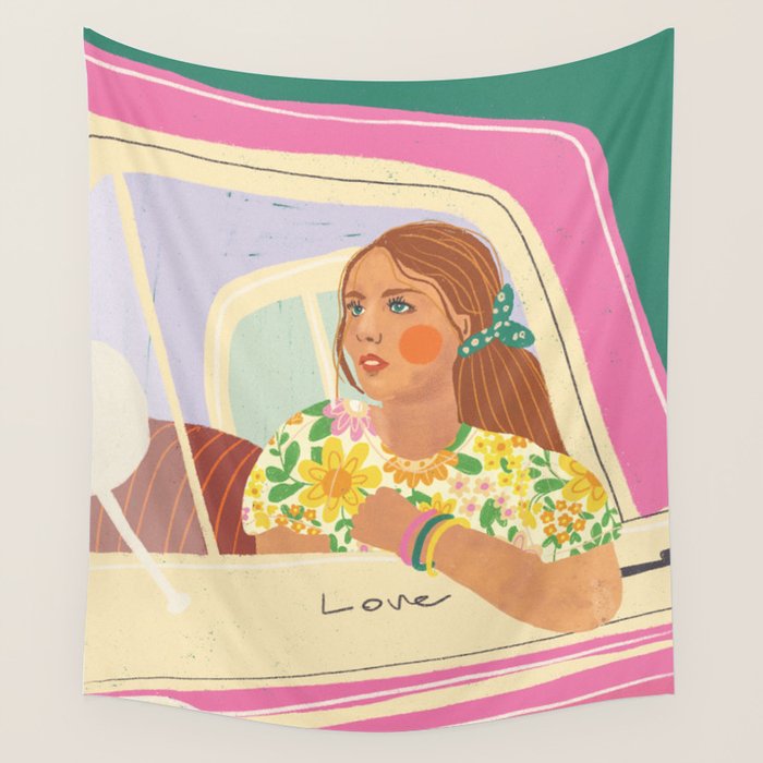Love traveller Wall Tapestry Gallery Image 4