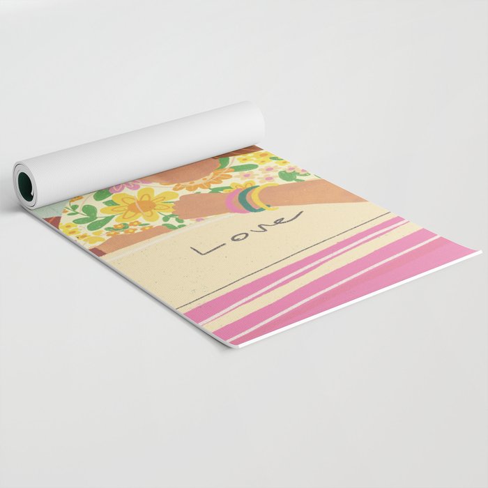 Love traveller Yoga Mat Gallery Image 2