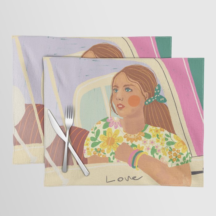 Love traveller Placemat Gallery Image 1