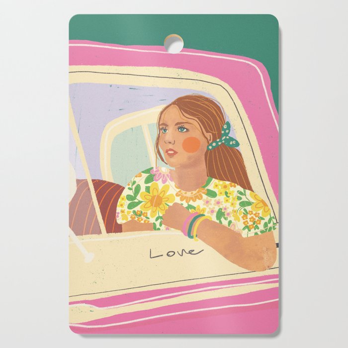 Love traveller Cutting Board Gallery Image 1