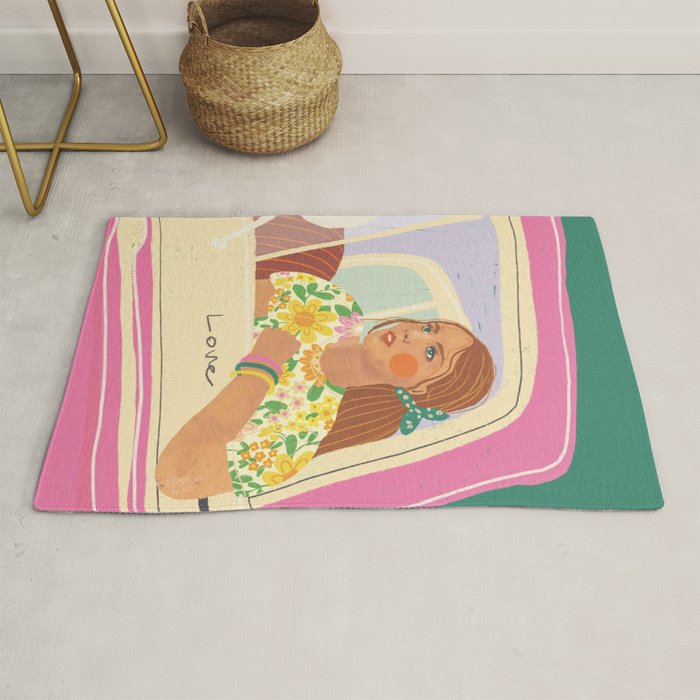 Love traveller Rug Gallery Image 1