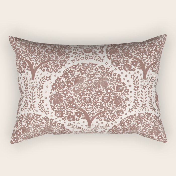Blossoming Forest Rectangular Pillow Gallery Image 1