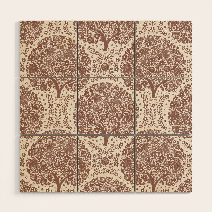 Blossoming Forest Wood Wall Art Gallery Image 1