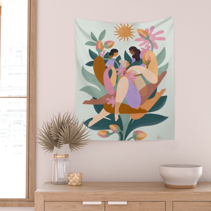 The power of community Wall Tapestry Gallery Image 2