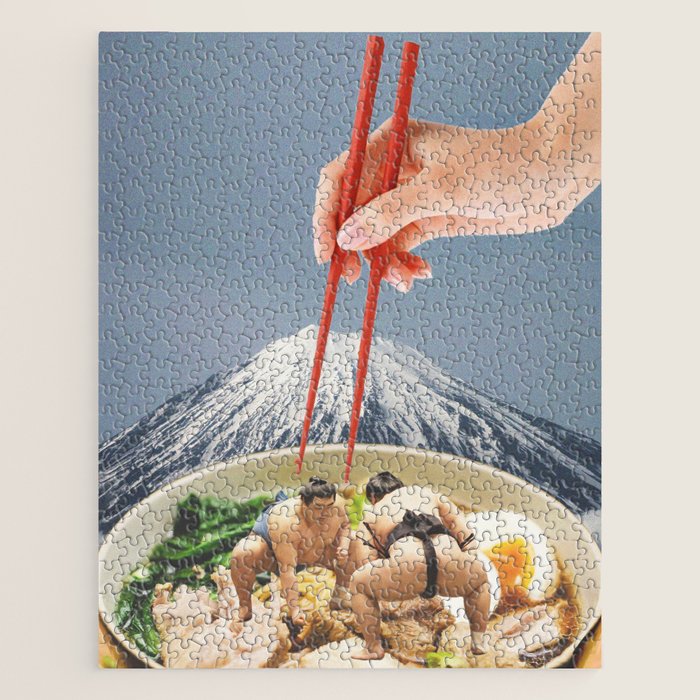 Fuji, Sumo, Ramen // Japan Love Jigsaw Puzzle Gallery Image 1
