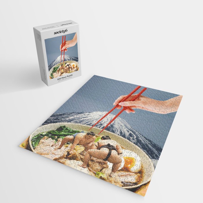 Fuji, Sumo, Ramen // Japan Love Jigsaw Puzzle Gallery Image 2