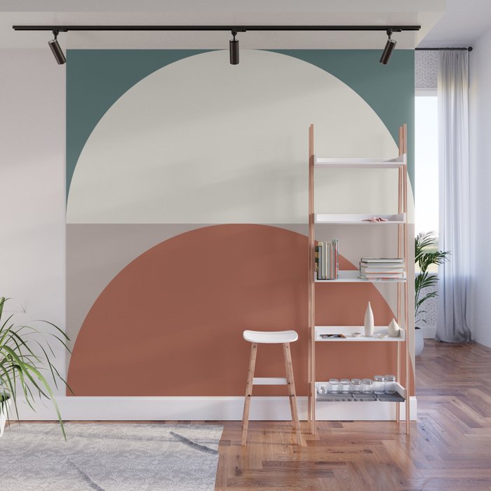 Abstract Geometric 01D Wall Mural Gallery Image 1