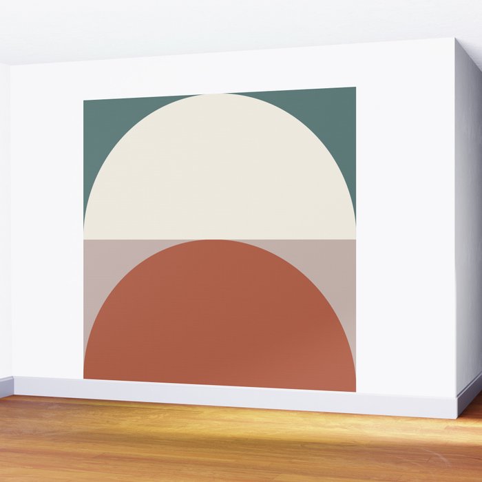 Abstract Geometric 01D Wall Mural Gallery Image 2