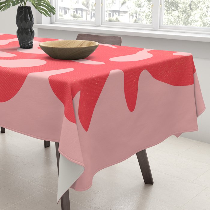 Red Salsa: Matisse Paper Cutouts 07 Tablecloth Gallery Image 3