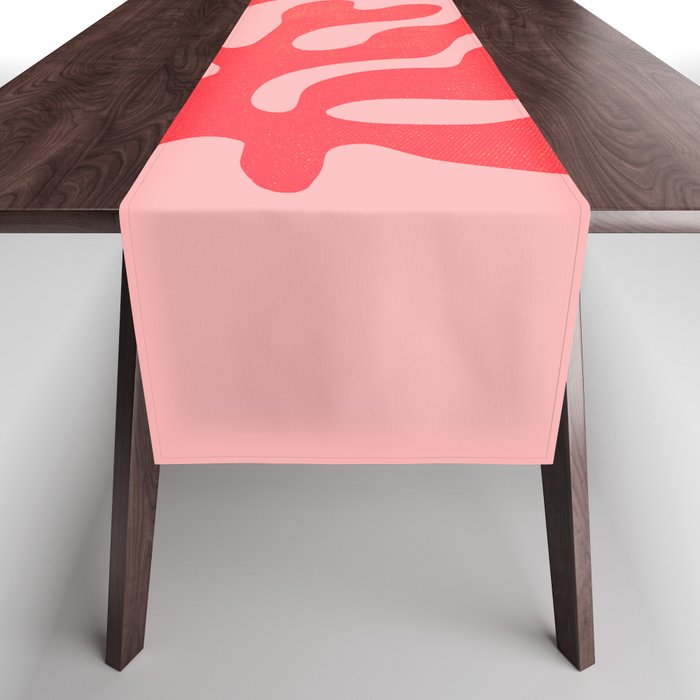 Red Salsa: Matisse Paper Cutouts 07 Table Runner Gallery Image 1