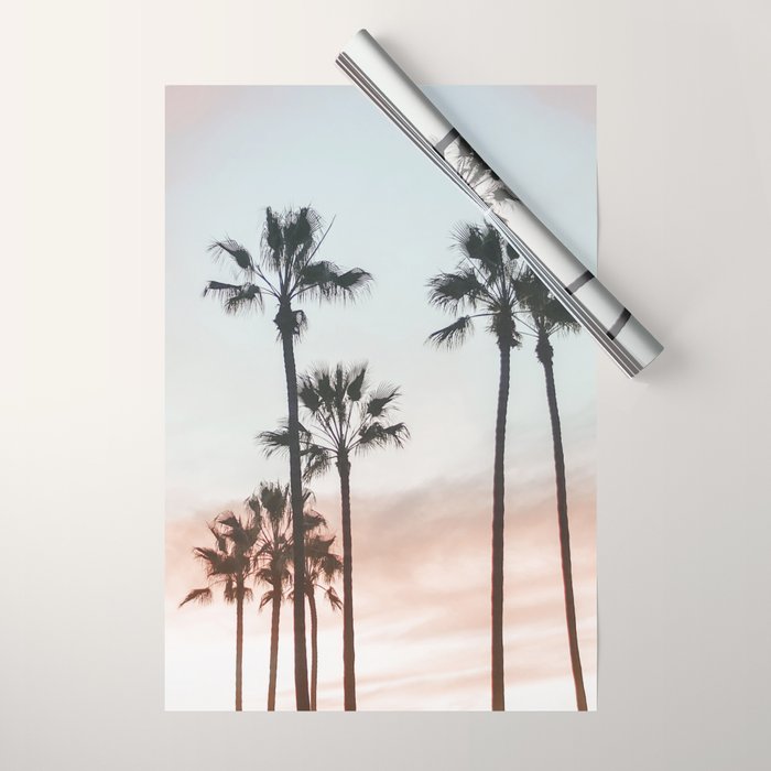 Palm Tree California Wrapping Paper Gallery Image 1