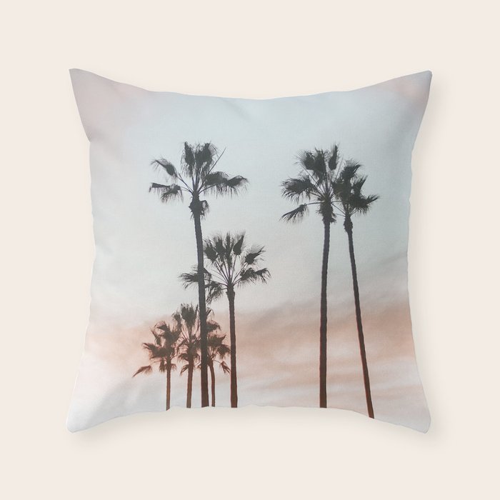 Palm Tree California Throw Pillow Gallery Image 6