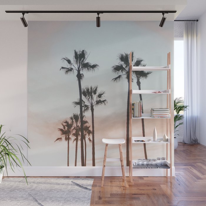 Palm Tree California Wall Mural Gallery Image 1
