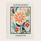 Charlotte Flower Market Print Poster Gallery Image 4