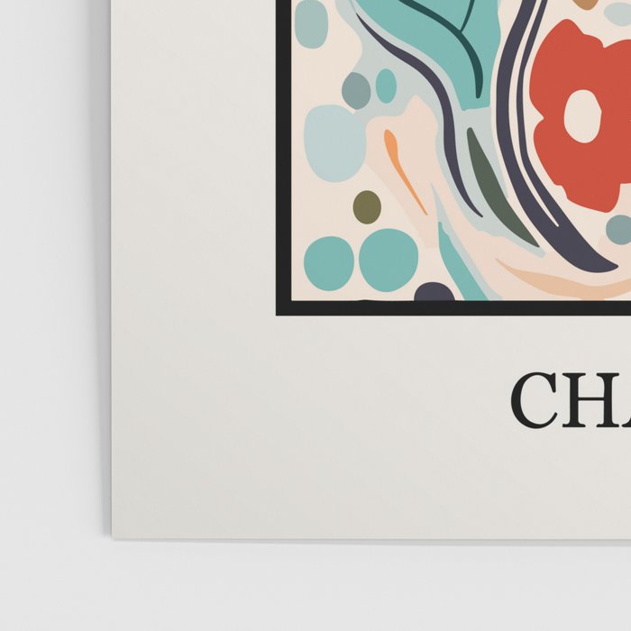 Charlotte Flower Market Print Poster Gallery Image 3