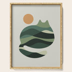 Cat Landscape 122 Serving Tray Gallery Image 1