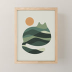 Cat Landscape 122 Mini Art Print Gallery Image 1