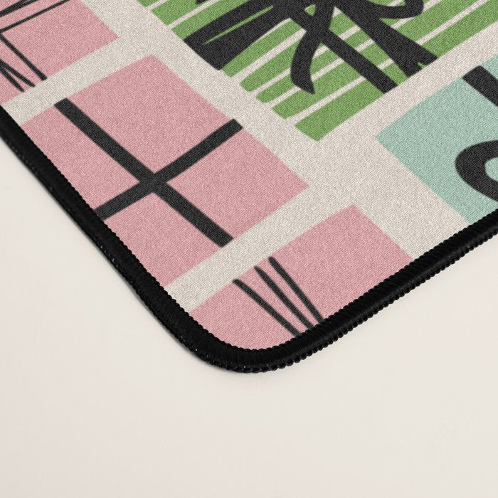 Wobbly pile of Christmas presents Desk Mat Gallery Image 4