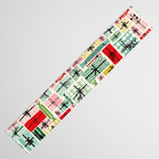 Wobbly pile of Christmas presents Table Runner Gallery Image 3