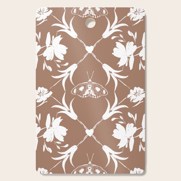 Bohemian Moth Haven  Cutting Board Gallery Image 1