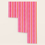 Pink and Orange Stripes Freehand Wallpaper Gallery Image 3