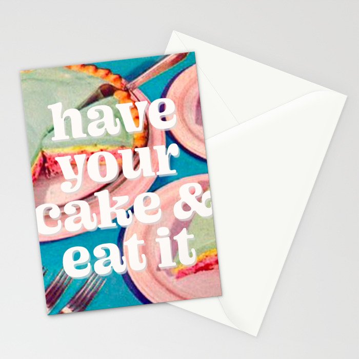 Have your cake Stationery Card Gallery Image 2