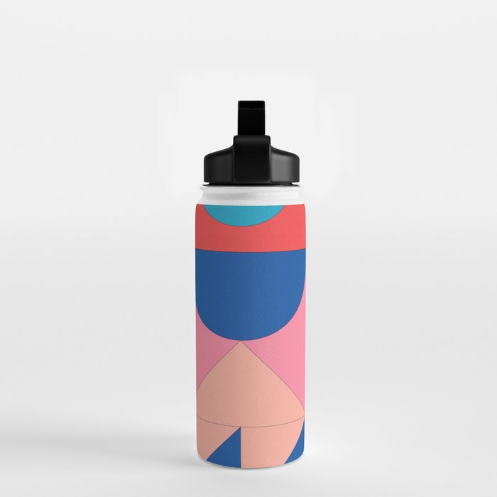 Geometric Shapes 237 Water Bottle Gallery Image 2