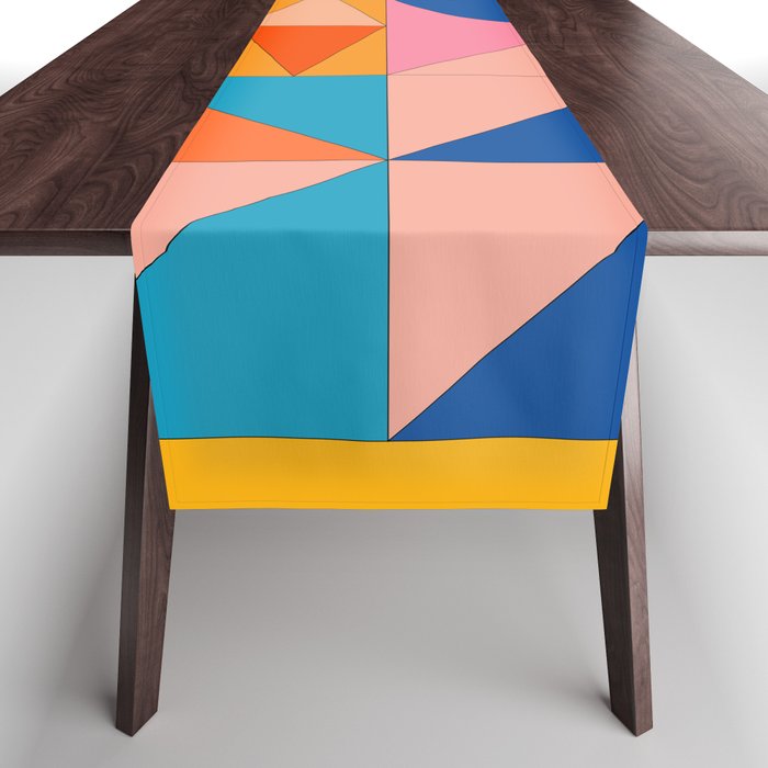 Geometric Shapes 237 Table Runner Gallery Image 1