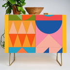 Geometric Shapes 237 Credenza Gallery Image 1