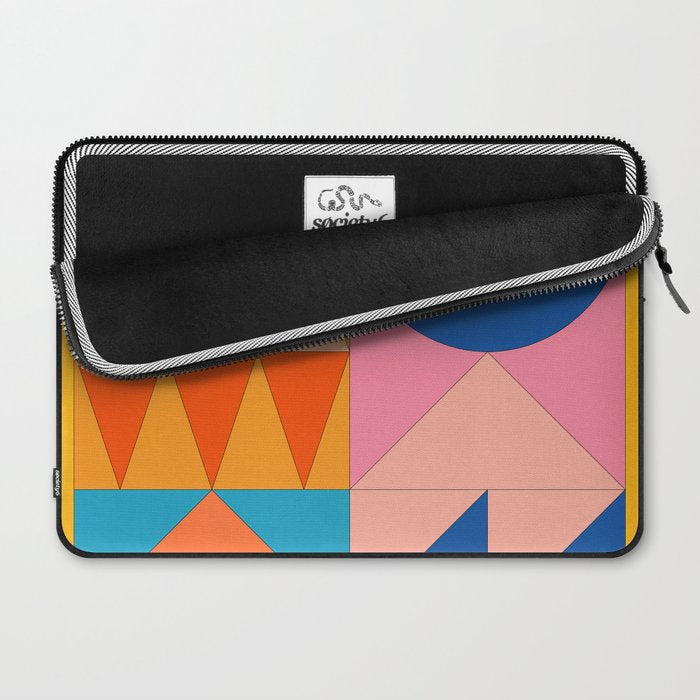 Geometric Shapes 237 Laptop Sleeve Gallery Image 2